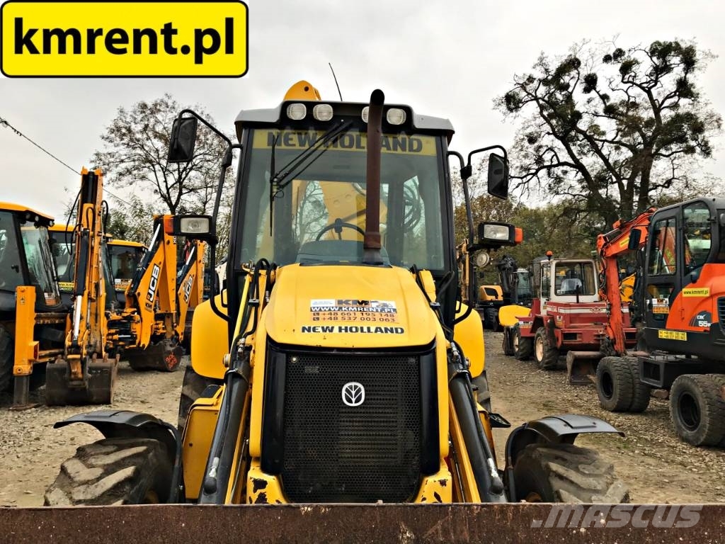 New Holland B100C KOPARKO-ŁADOWARKA 2013R. | JCB 3CX CAT 428 4 Backhoe loaders