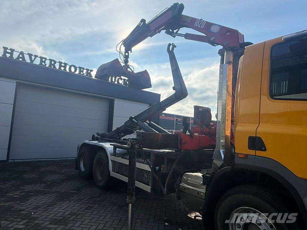 DAF CF 85.410 | HMF 1820 | AJK Hydrolift | 6x4 | Year Camion ampliroll