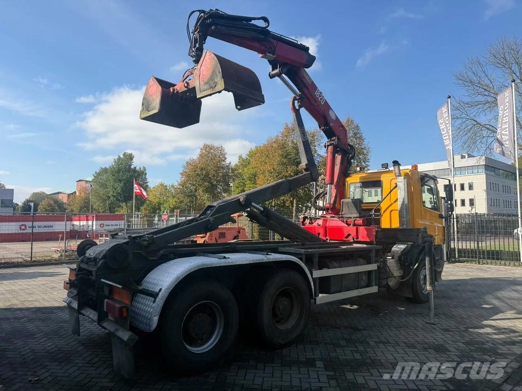DAF CF 85.410 | HMF 1820 | AJK Hydrolift | 6x4 | Year Camion ampliroll