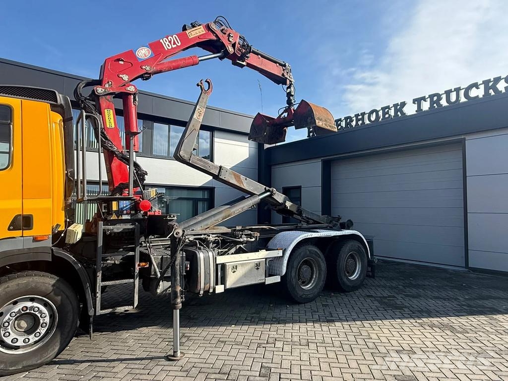 DAF CF 85.410 | HMF 1820 | AJK Hydrolift | 6x4 | Year Camion ampliroll