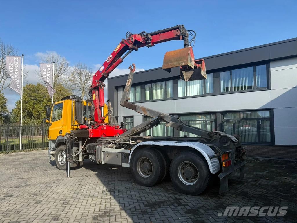 DAF CF 85.410 | HMF 1820 | AJK Hydrolift | 6x4 | Year Camion ampliroll
