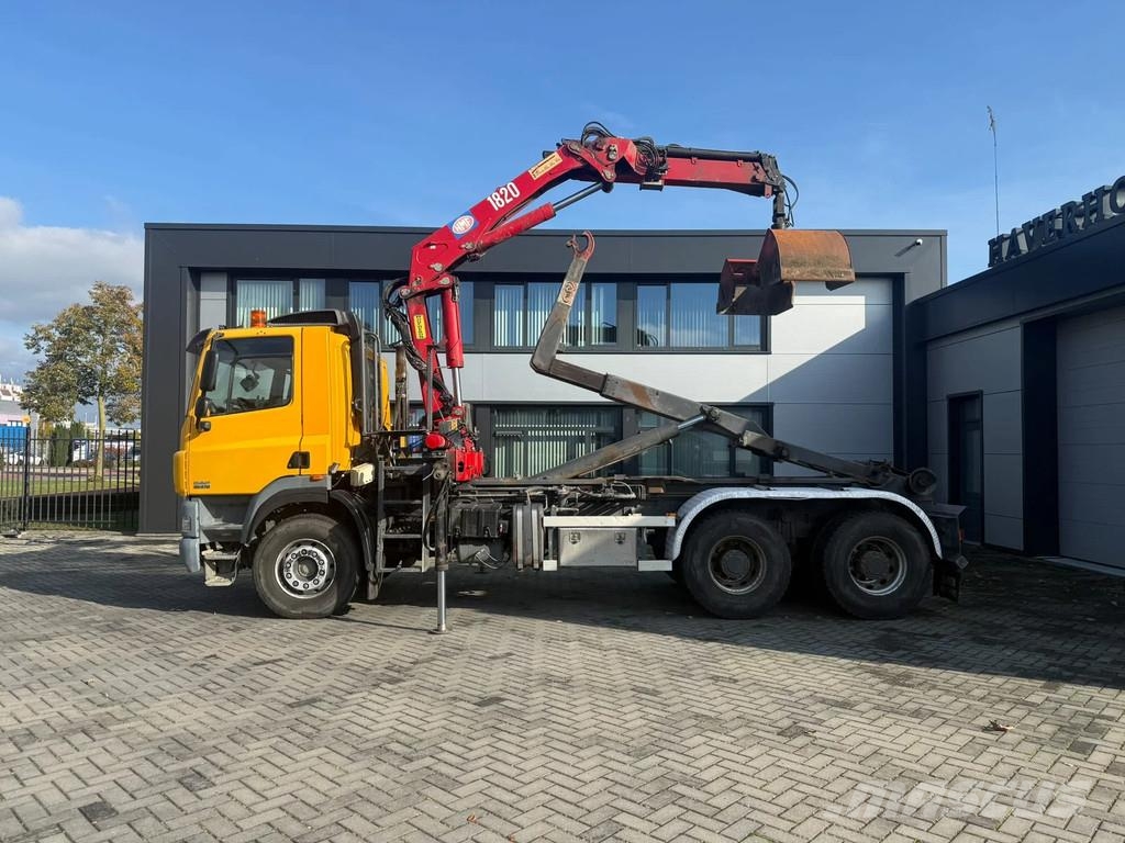 DAF CF 85.410 | HMF 1820 | AJK Hydrolift | 6x4 | Year Camion ampliroll