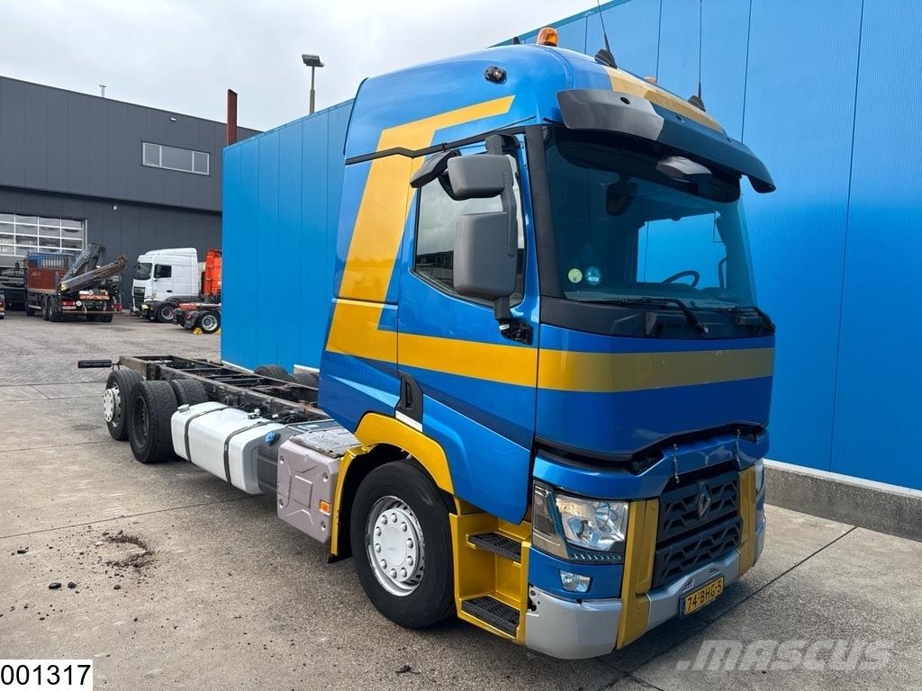 Renault T 460 6x2, EURO 6 Camiones chasis