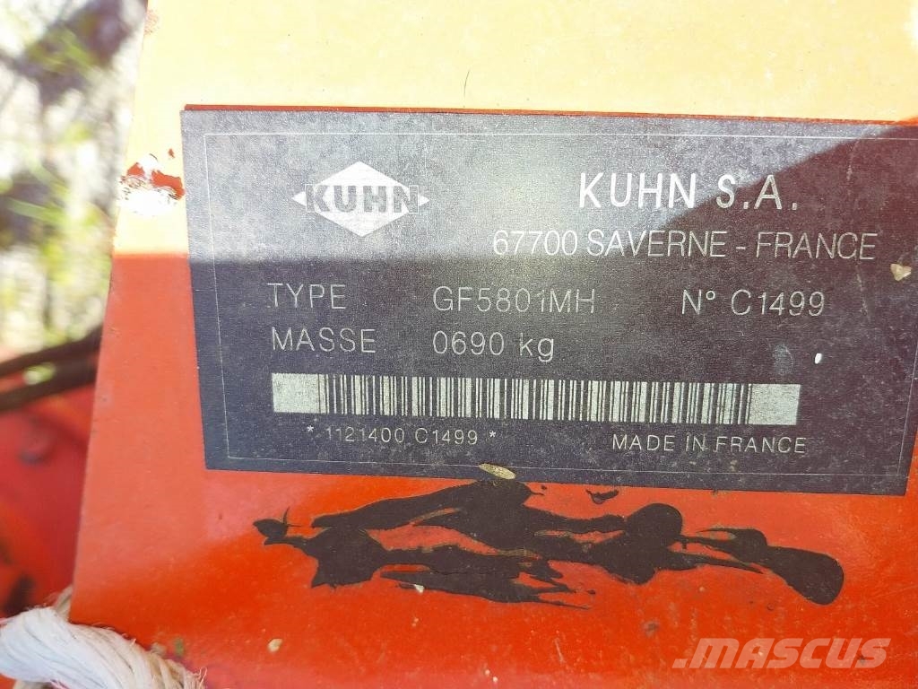 Kuhn GF 5801 MH Гребла и сенообръщачки