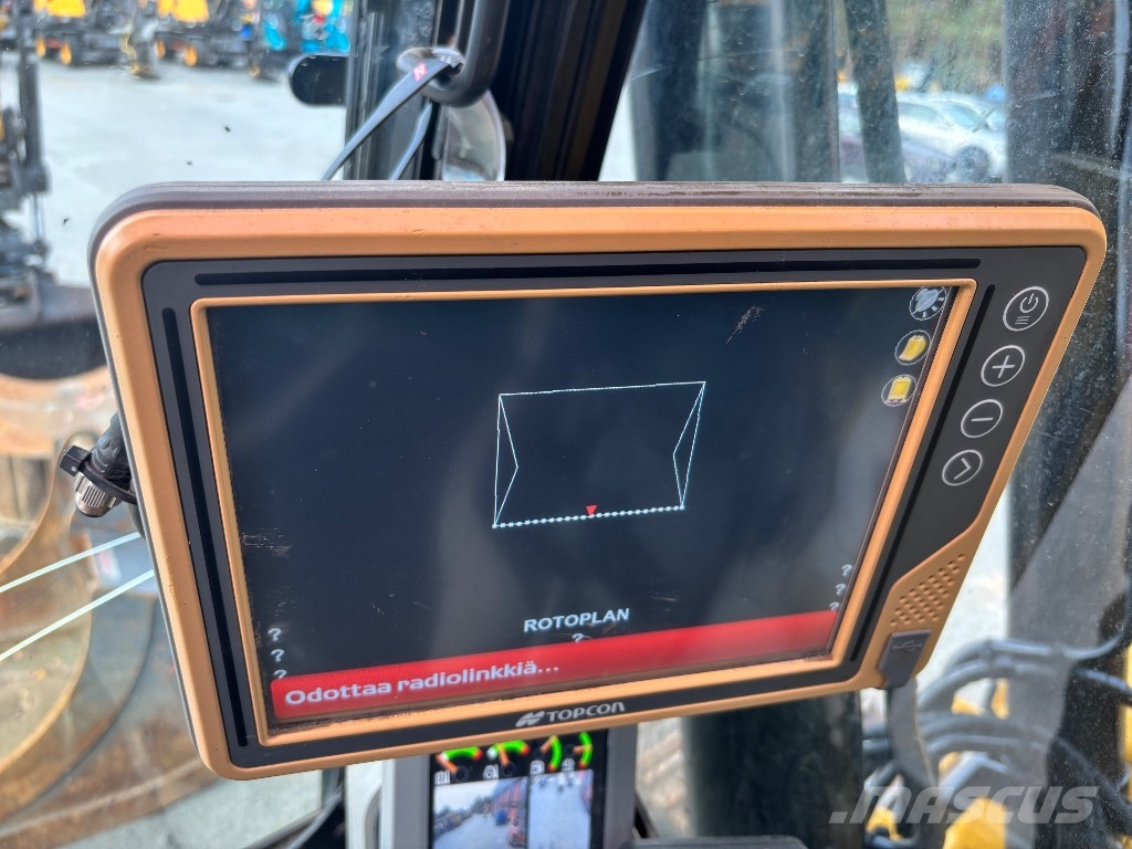CAT 318 FL / Pyörittäjä, 3D-laite, 3 Kauhaa! Telakaivukoneet