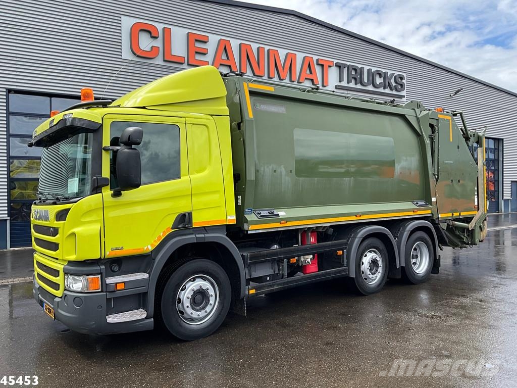 Scania P 250 Euro 6 Geesink 20m³ 폐기물 수거 트럭