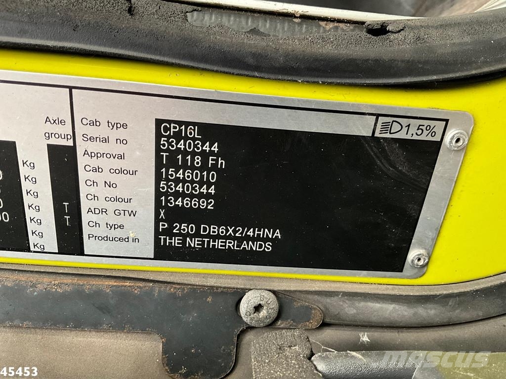 Scania P 250 Euro 6 Geesink 20m³ 폐기물 수거 트럭