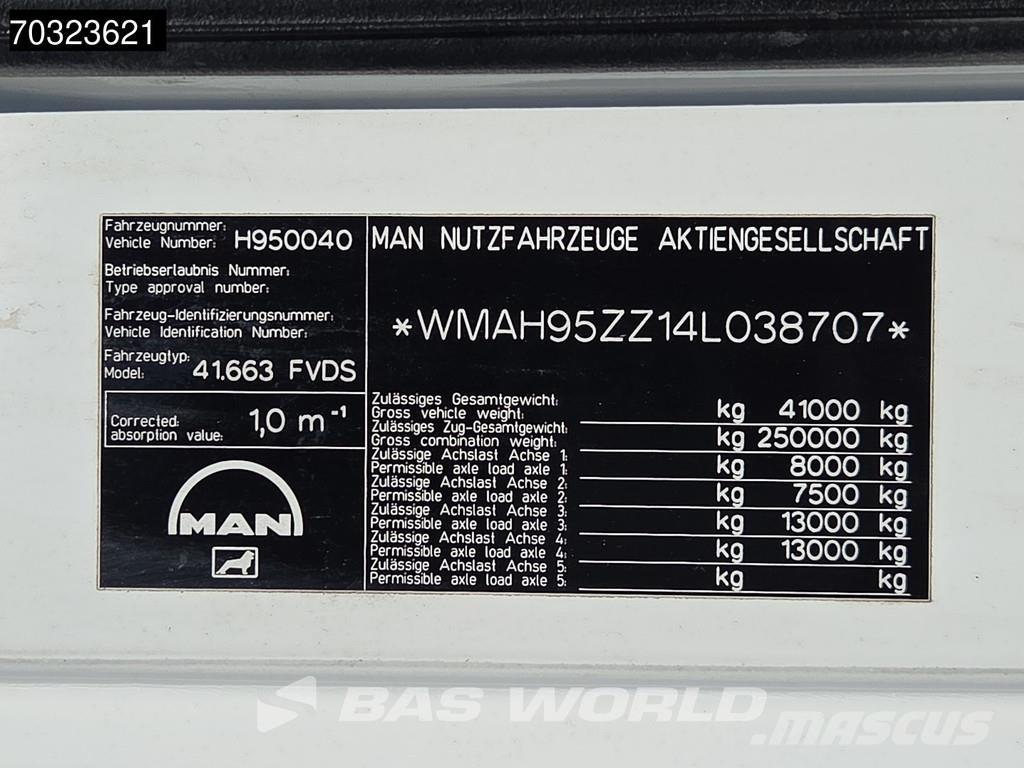 MAN TGA 41.660 8X4 250T! WSK Full-Steel XXL Retarder E Çekiciler