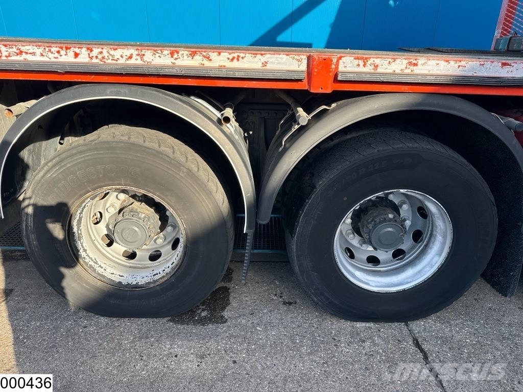 Renault C 430 8x4, EURO 6, Retarder, Hiab, Remote Platformas/izkraušana no sāniem