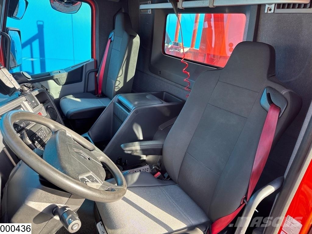 Renault C 430 8x4, EURO 6, Retarder, Hiab, Remote Platformas/izkraušana no sāniem