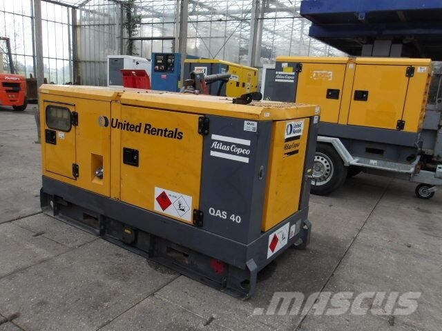 Atlas Copco QAS40 Dīzeļģeneratori