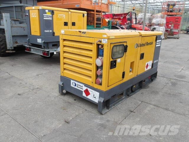 Atlas Copco QAS40 Dīzeļģeneratori