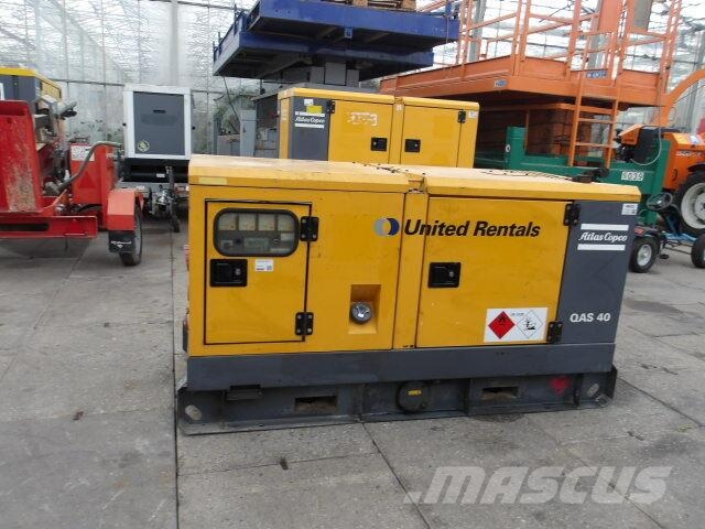 Atlas Copco QAS40 Dīzeļģeneratori