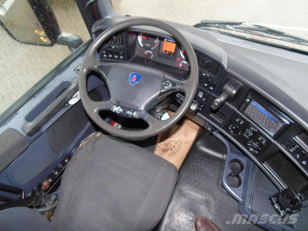 Scania R480 +10X2 + VBG CABLE 30TON Rol kiper kamioni sa kukom za podizanje tereta