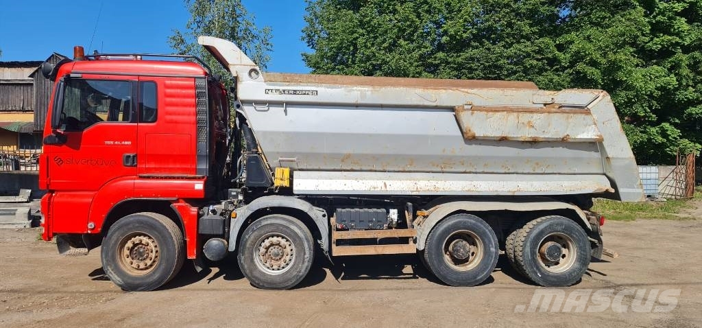 MAN TGS 41.480 Camiones bañeras basculantes o volquetes