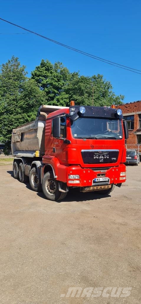 MAN TGS 41.480 Camiones bañeras basculantes o volquetes