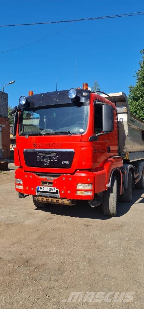 MAN TGS 41.480 Camiones bañeras basculantes o volquetes