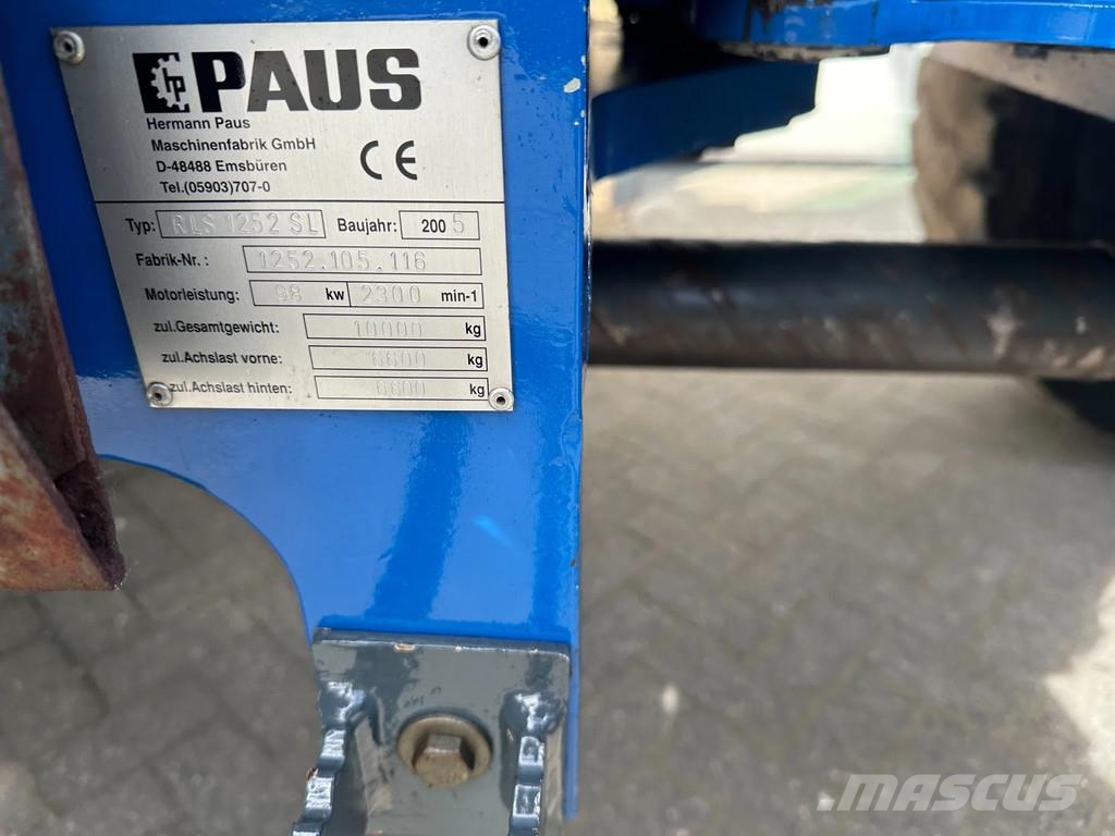 Paus RLS 1252 SL لوادر بعجل