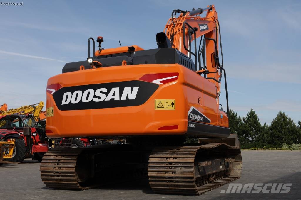 Doosan DX 140 LC-7 Rupsgraafmachines