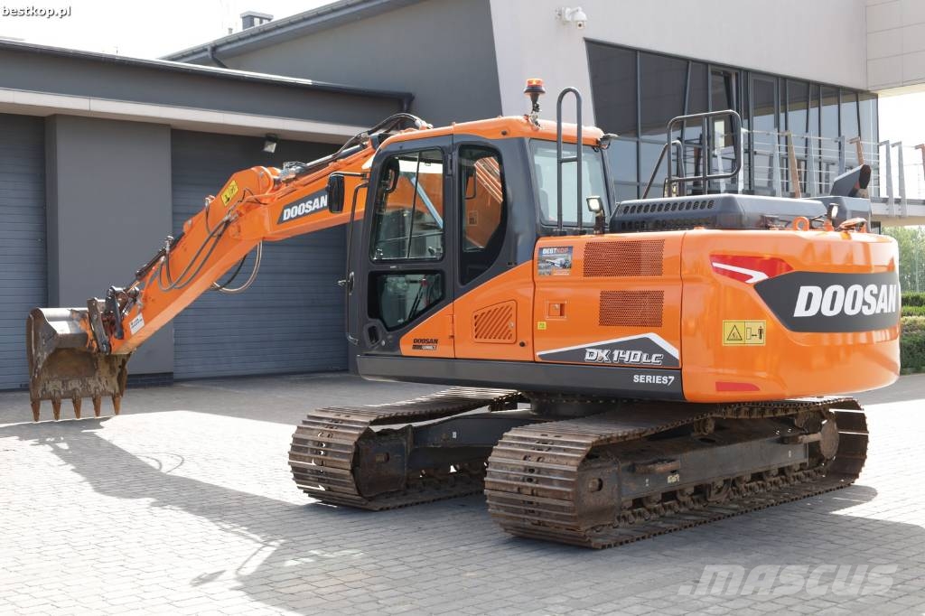 Doosan DX 140 LC-7 Rupsgraafmachines