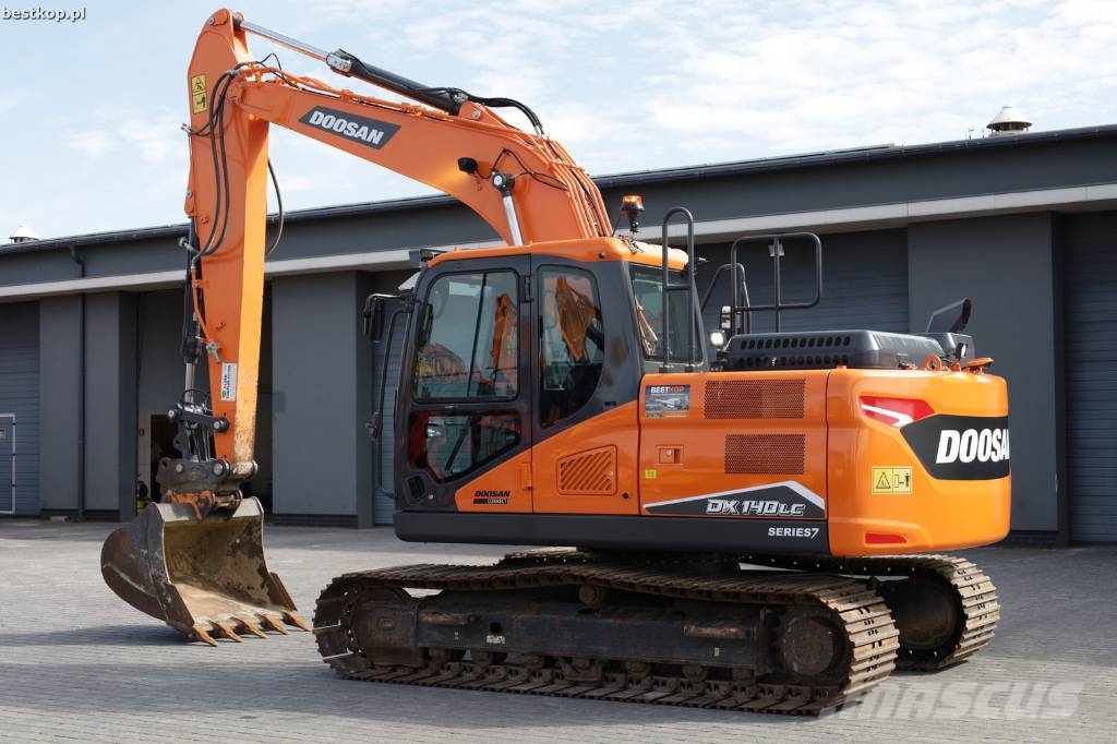 Doosan DX 140 LC-7 Rupsgraafmachines