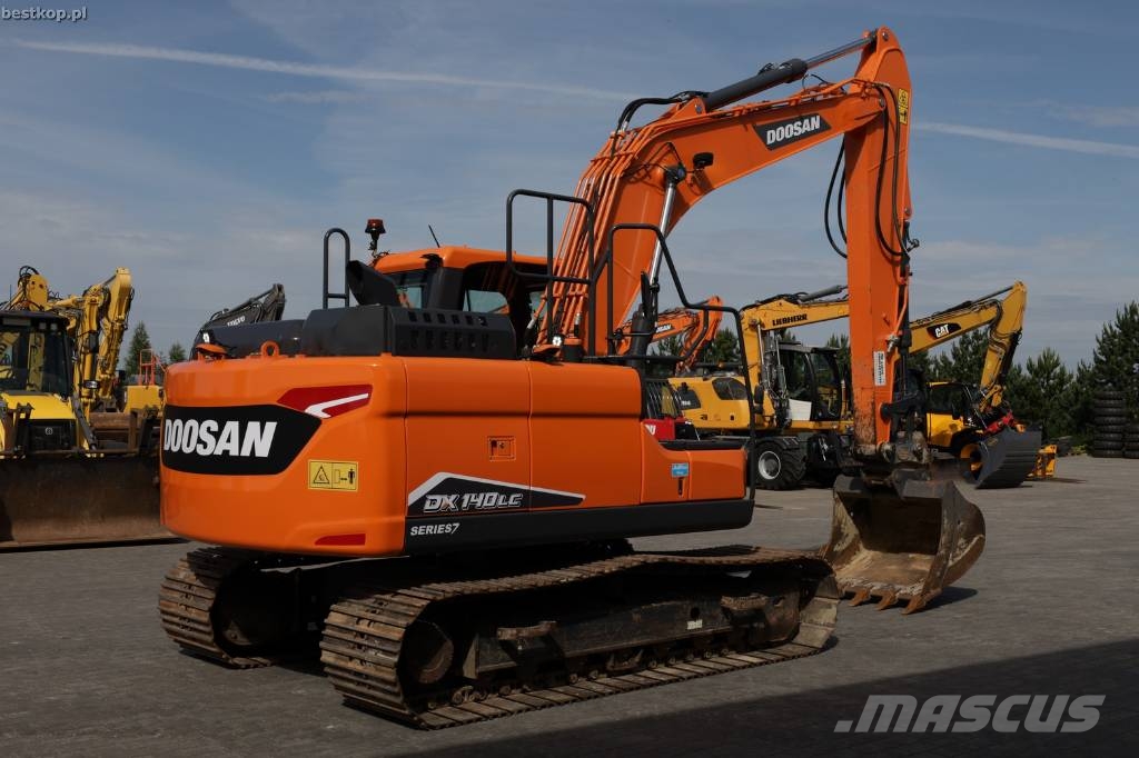 Doosan DX 140 LC-7 Rupsgraafmachines