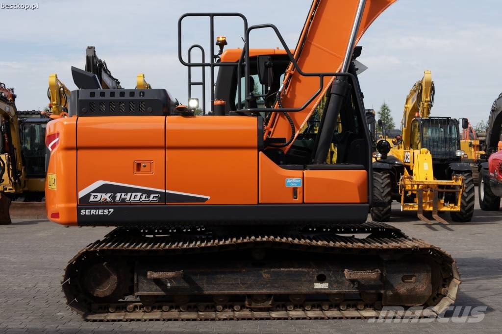 Doosan DX 140 LC-7 Rupsgraafmachines
