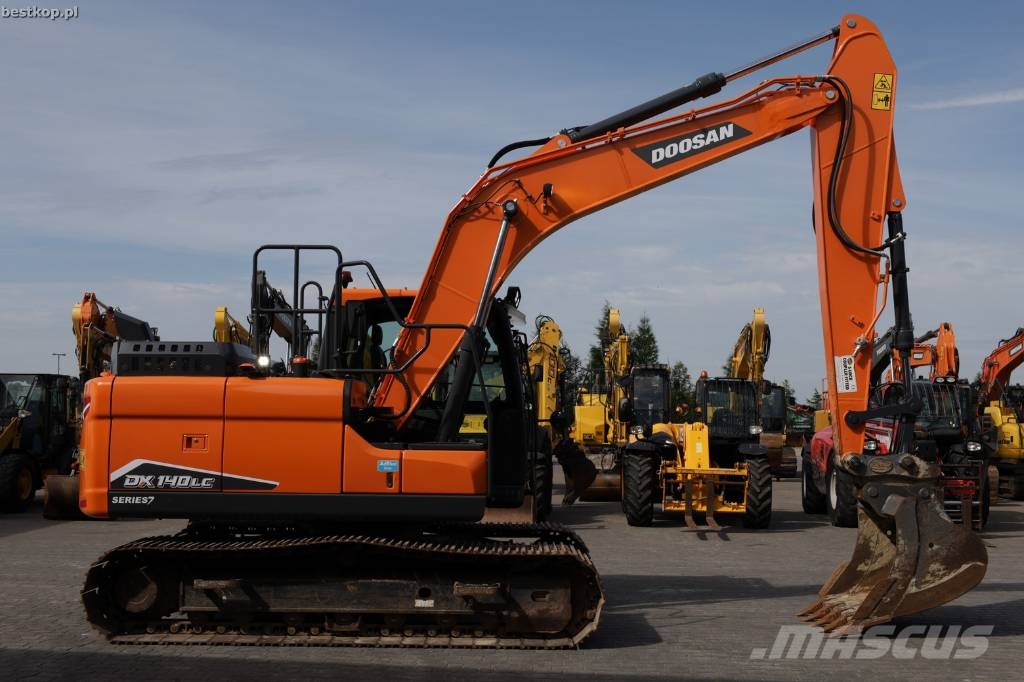 Doosan DX 140 LC-7 Rupsgraafmachines