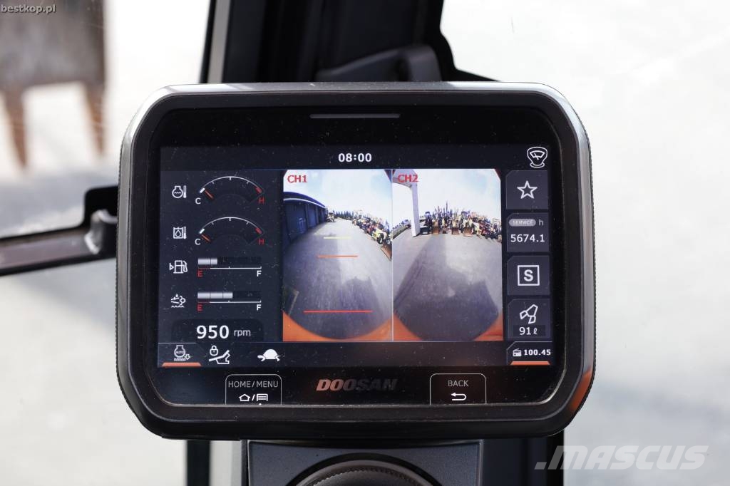 Doosan DX 140 LC-7 Rupsgraafmachines