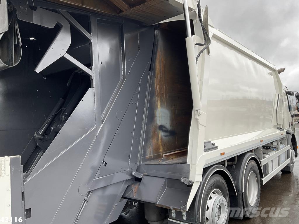 Volvo FE 350 Euro 6 NORBA MF 300 22m³, 2 compartimenten Sopbilar