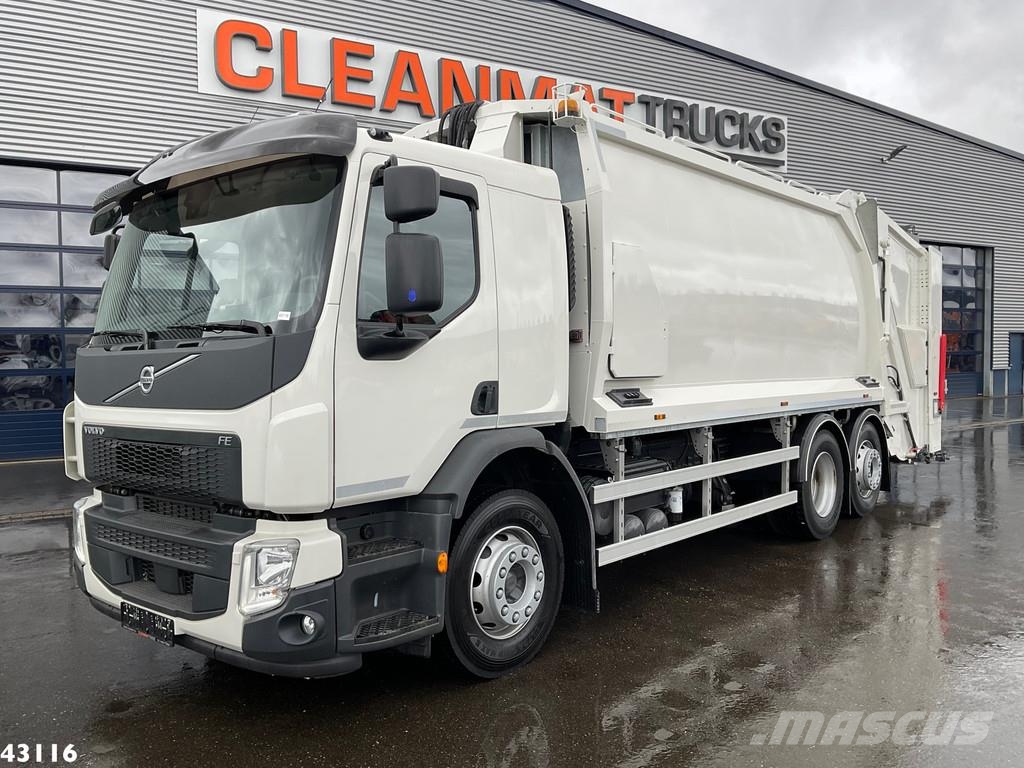 Volvo FE 350 Euro 6 NORBA MF 300 22m³, 2 compartimenten Sopbilar