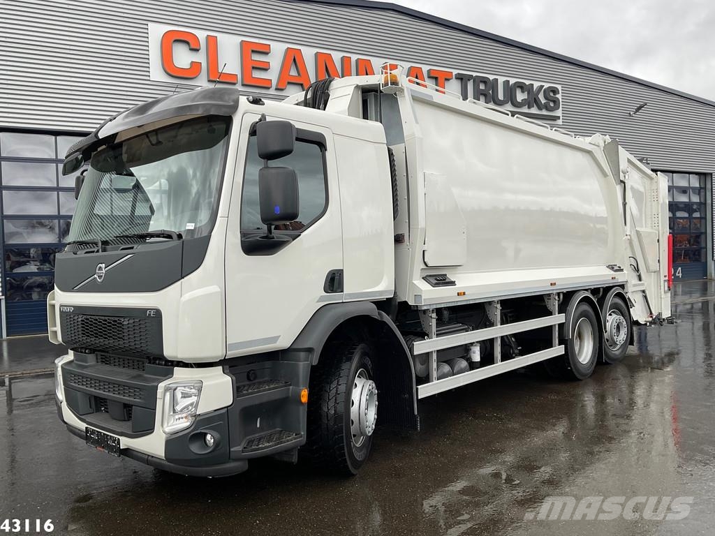 Volvo FE 350 Euro 6 NORBA MF 300 22m³, 2 compartimenten Sopbilar