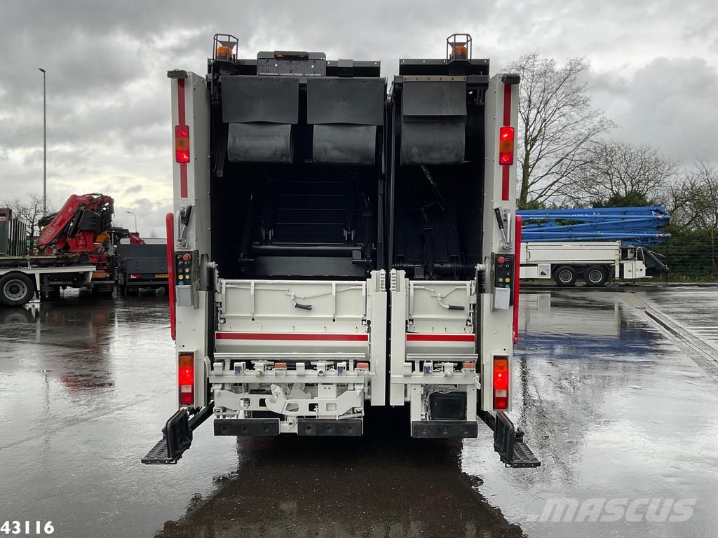 Volvo FE 350 Euro 6 NORBA MF 300 22m³, 2 compartimenten Sopbilar