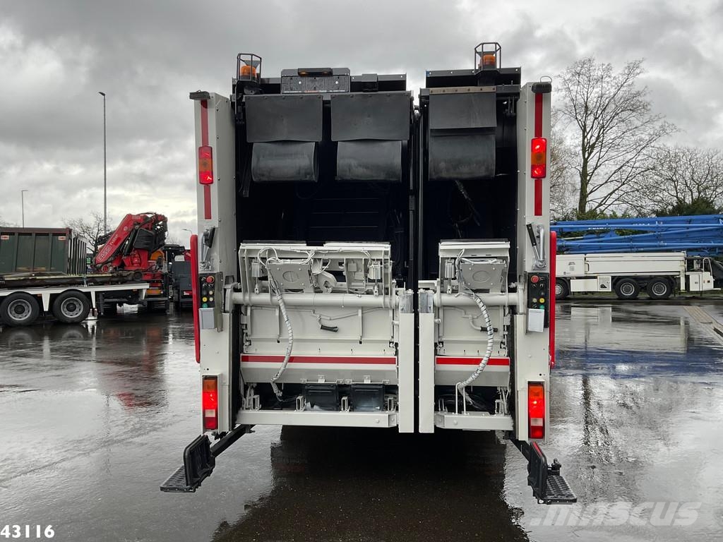 Volvo FE 350 Euro 6 NORBA MF 300 22m³, 2 compartimenten Sopbilar