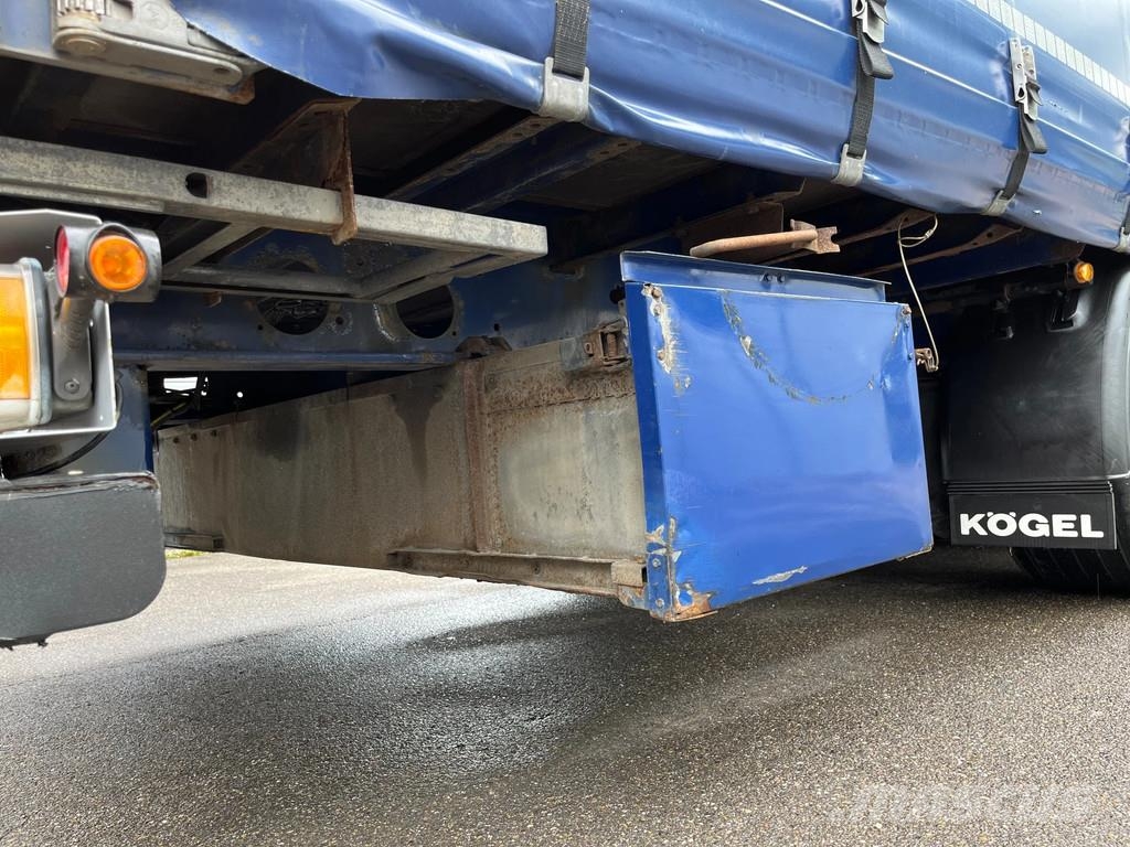 Kögel SN 24-1 *MEGA, *Tautliner, *Liftachse, *Hubdach Curtainsiderauflieger