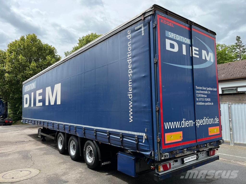 Kögel SN 24-1 *MEGA, *Tautliner, *Liftachse, *Hubdach Curtainsiderauflieger