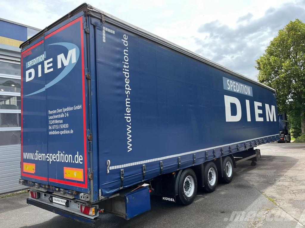 Kögel SN 24-1 *MEGA, *Tautliner, *Liftachse, *Hubdach Curtainsiderauflieger