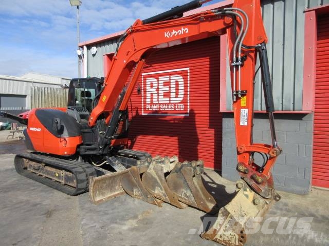 Kubota KX 080-4α2 Väikeekskavaatorid 7t-12t