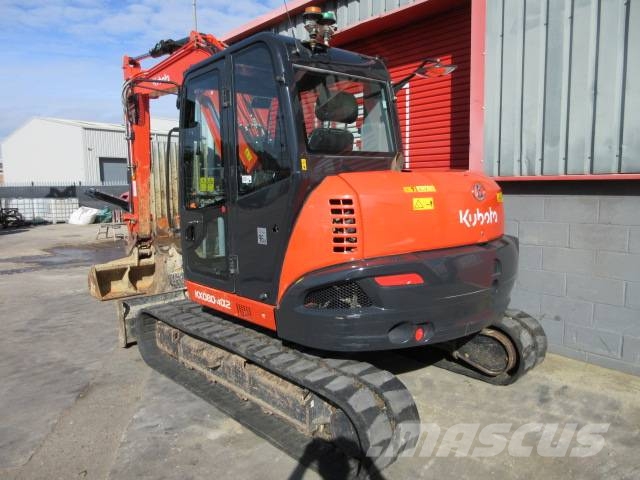 Kubota KX 080-4α2 Väikeekskavaatorid 7t-12t