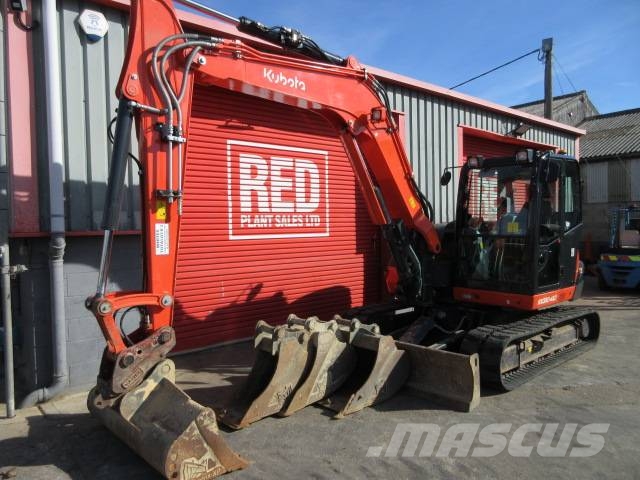 Kubota KX 080-4α2 Väikeekskavaatorid 7t-12t
