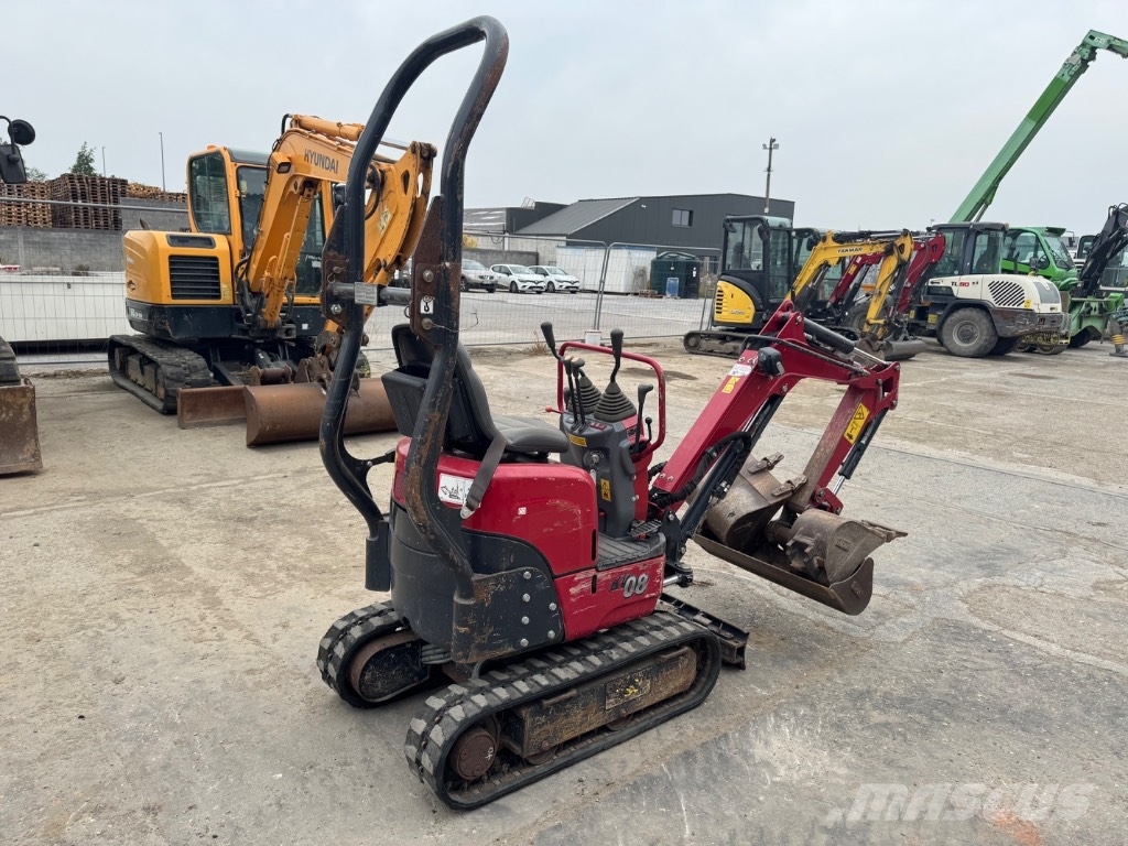Yanmar SV08 (1E764) حفارات صغيرة أقل من 7 طن (حفارات صغيرة)