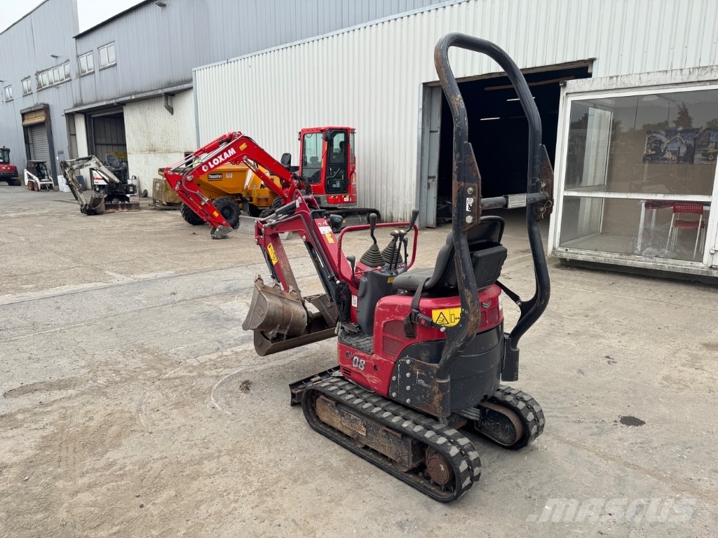 Yanmar SV08 (1E764) حفارات صغيرة أقل من 7 طن (حفارات صغيرة)