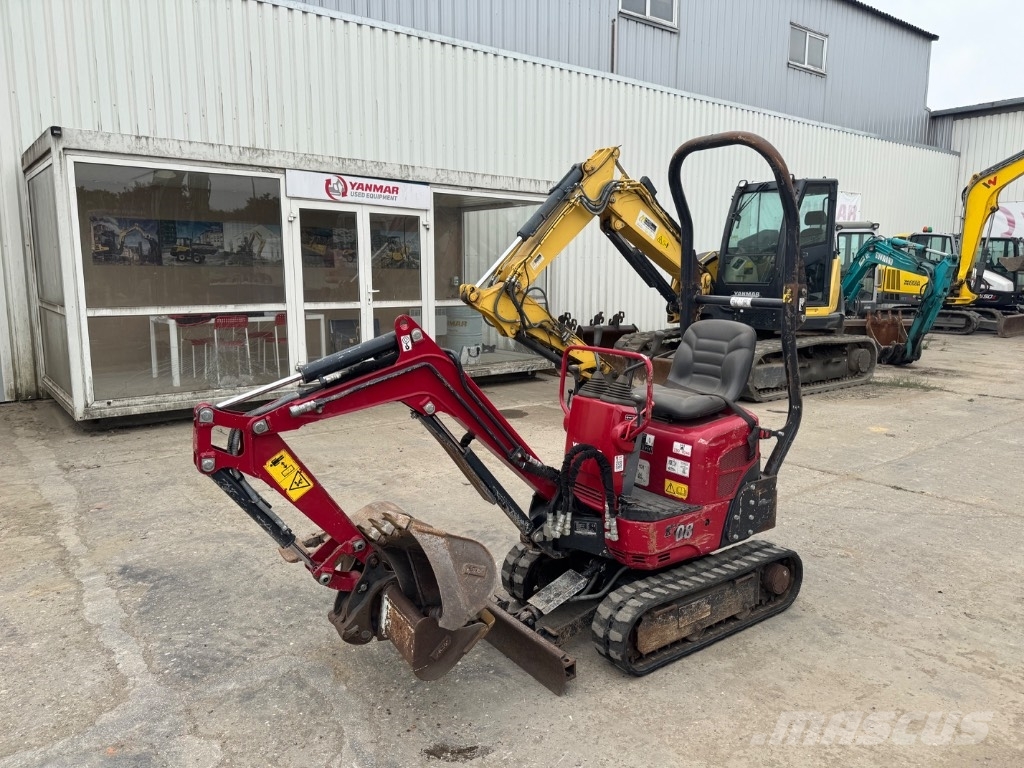 Yanmar SV08 (1E764) حفارات صغيرة أقل من 7 طن (حفارات صغيرة)