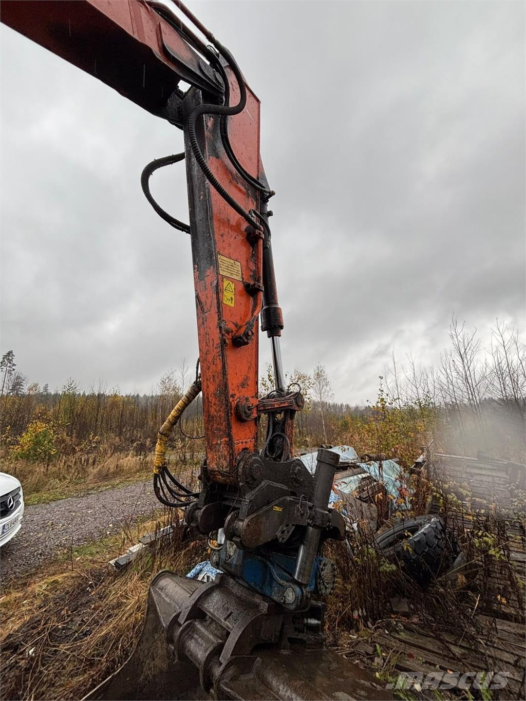 Hitachi Zaxis ZX140W-3 Escavadoras de rodas