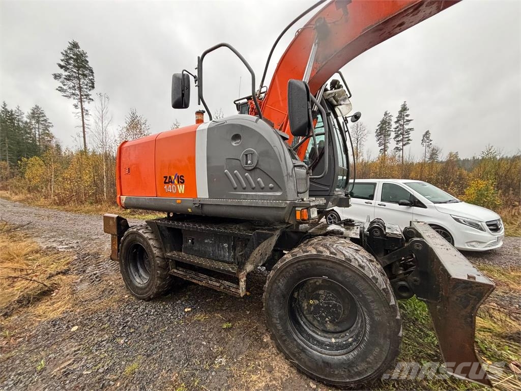Hitachi Zaxis ZX140W-3 Escavadoras de rodas