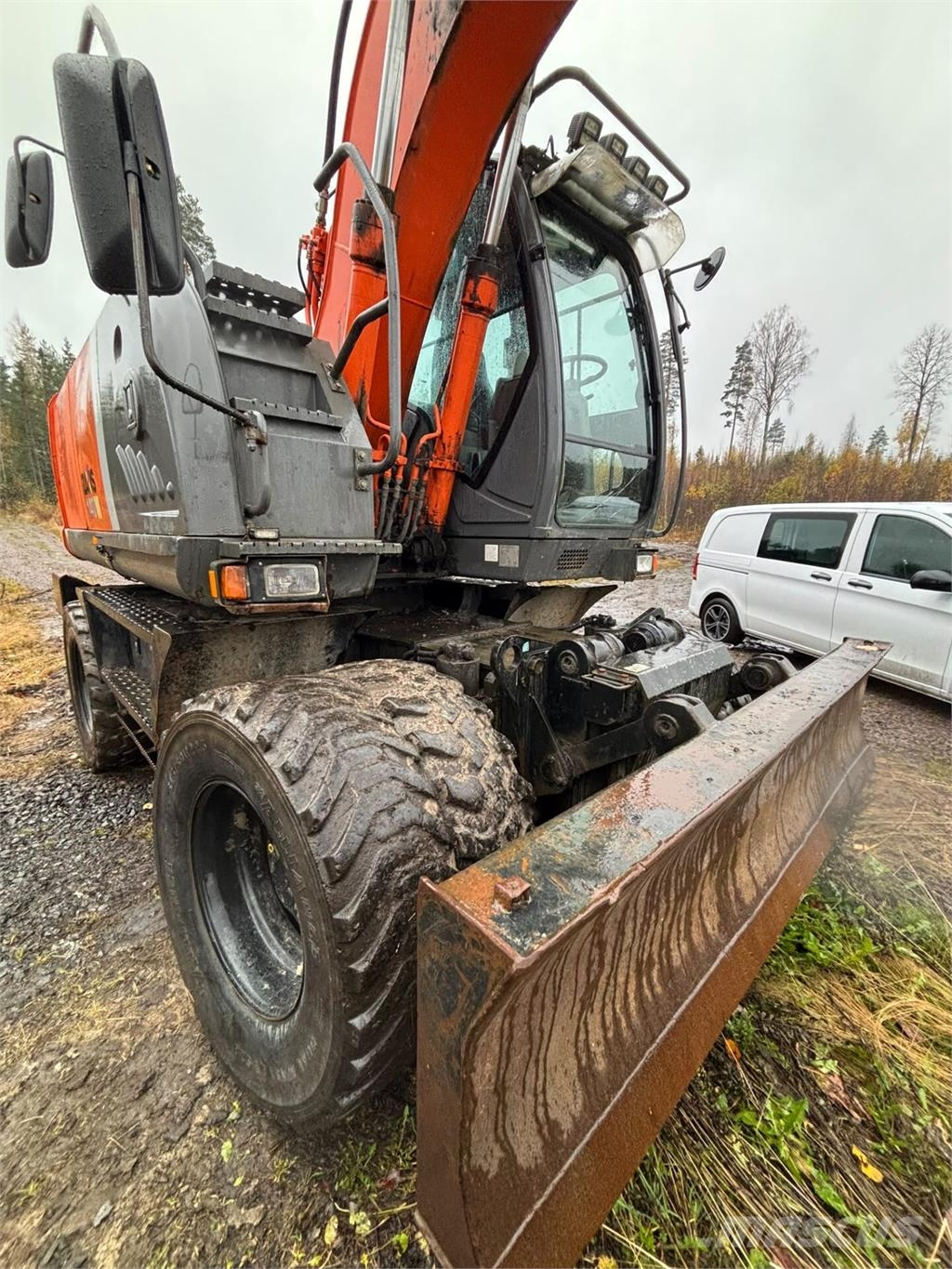 Hitachi Zaxis ZX140W-3 Escavadoras de rodas