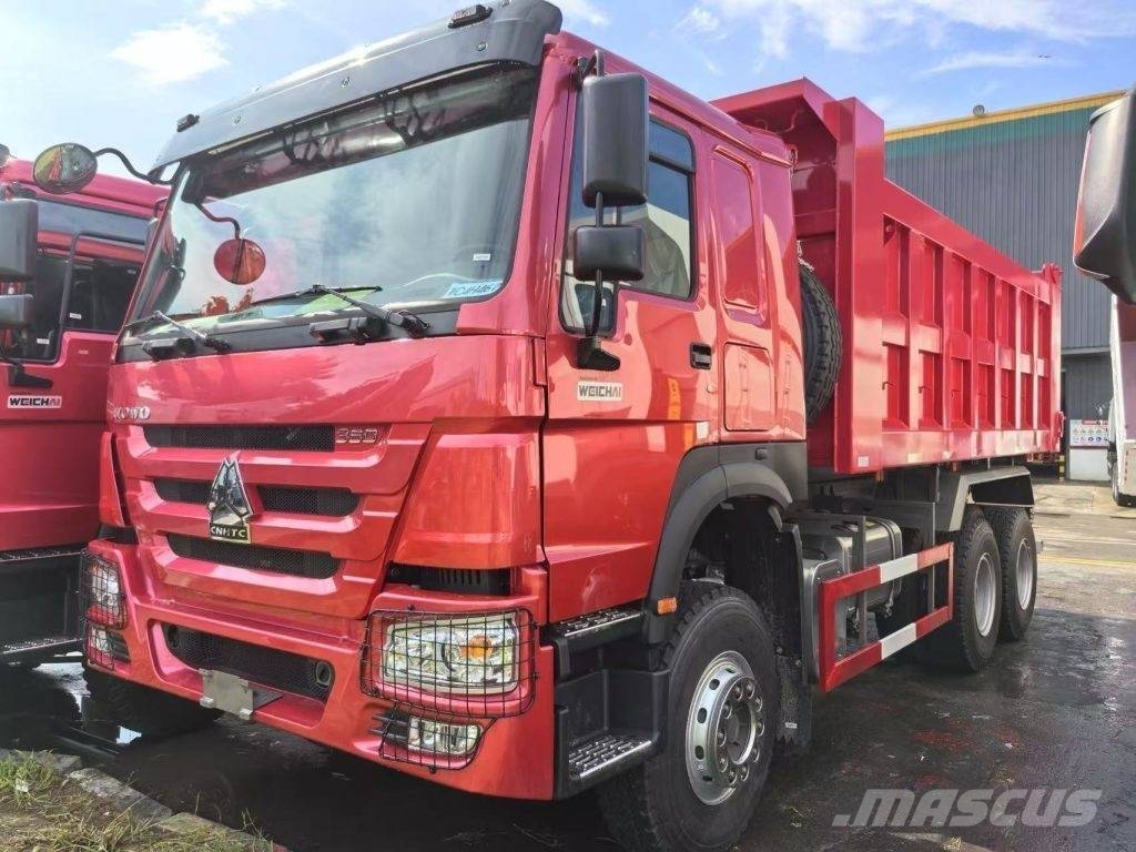 Sinotruk Dumper Price HOWO 380HP 6X4 Dump Truck عربات نقل قلابة للمواقع