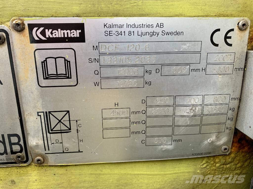Kalmar DCE120-6 V-3519 IO Diesel heftrucks