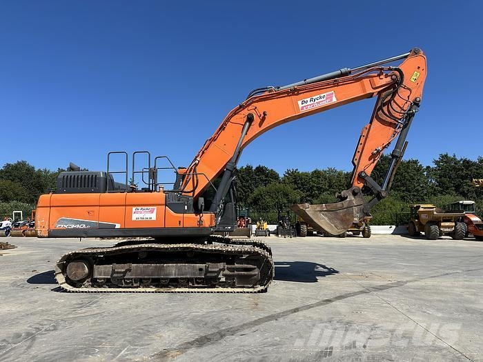 Doosan DX340LC-5 حفارات زحافة