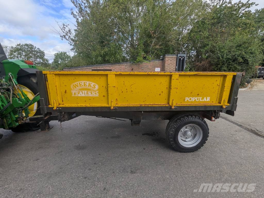 Weeks 3TON TIPPING TRAILER Tipper trailers